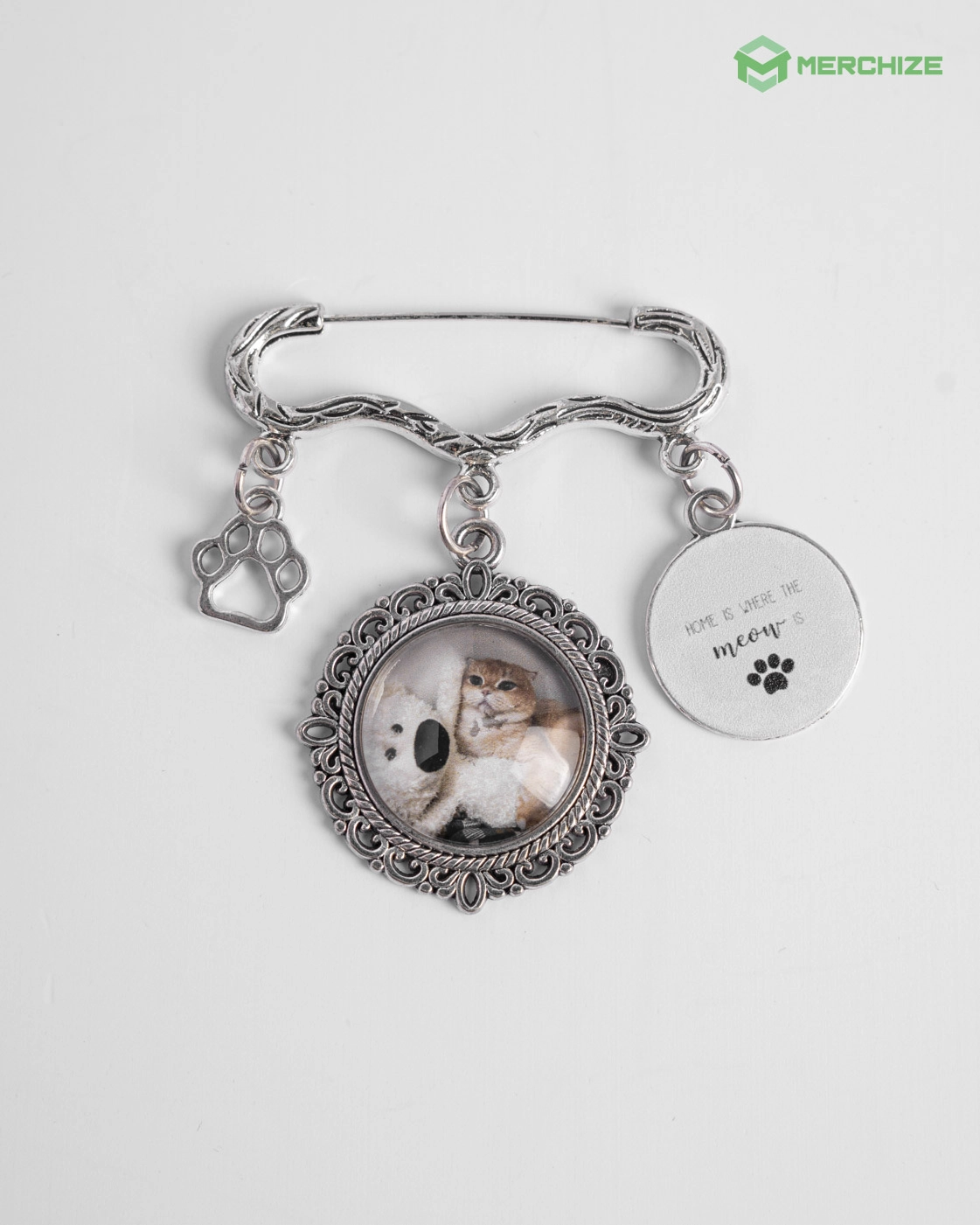 Photo Charm Pin