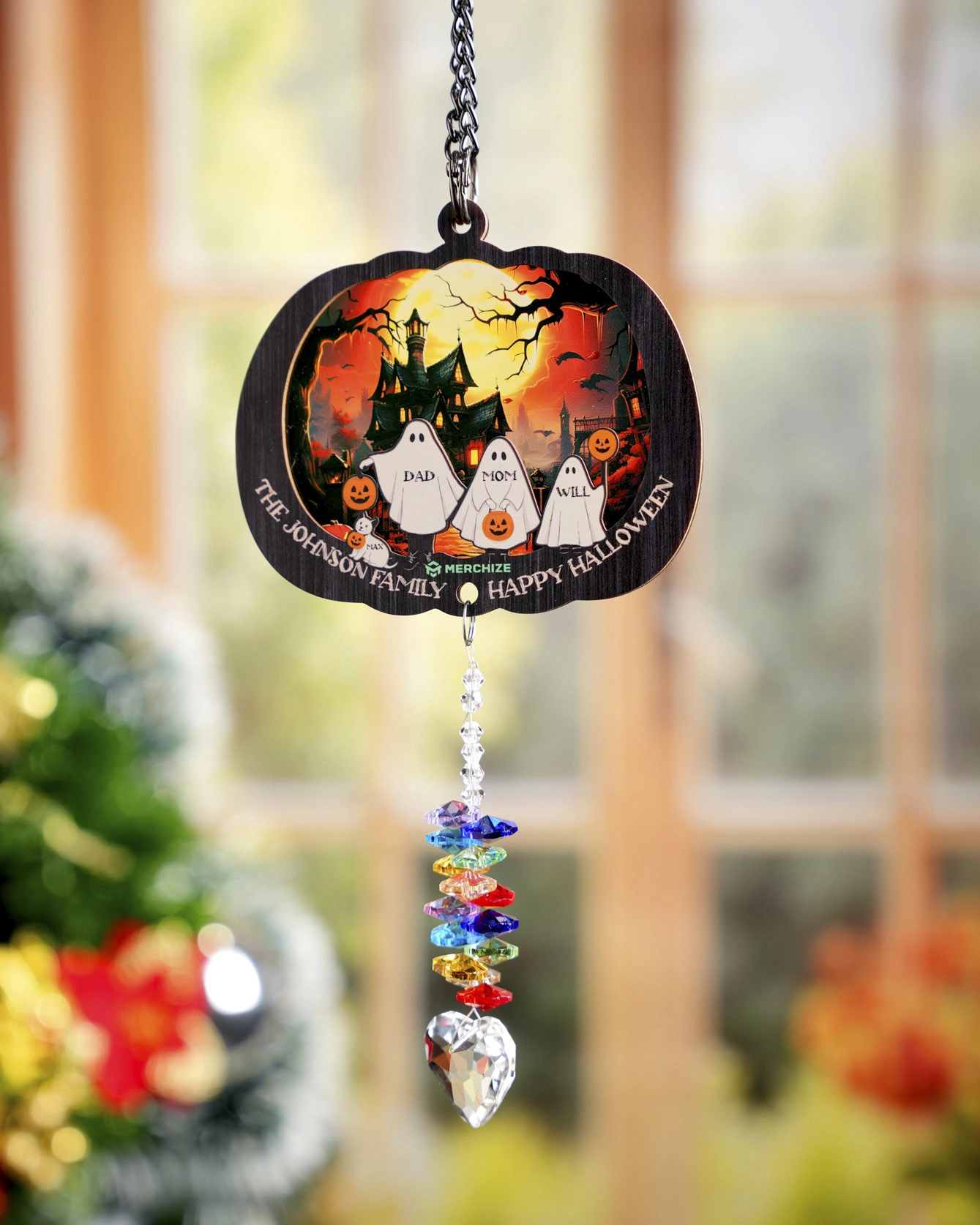 Custom Shape Window Hanging Suncatcher