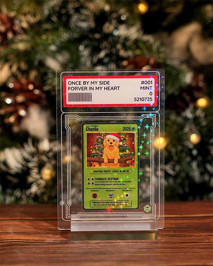 Custom Shape Hologram Plaque