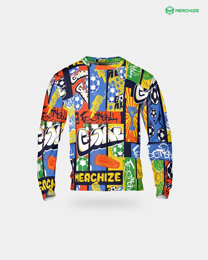 Full store print sweatshirt