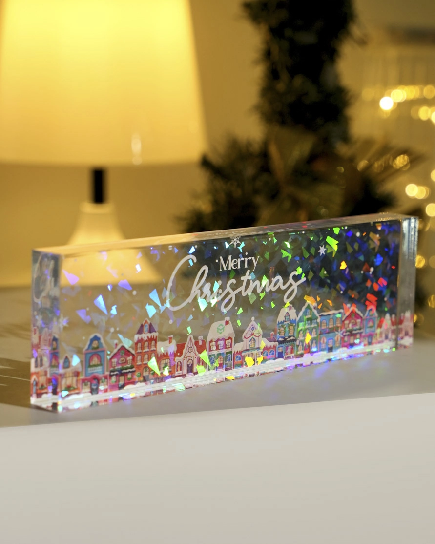 Hologram Acrylic Plaque (without stand) 0.8 IN