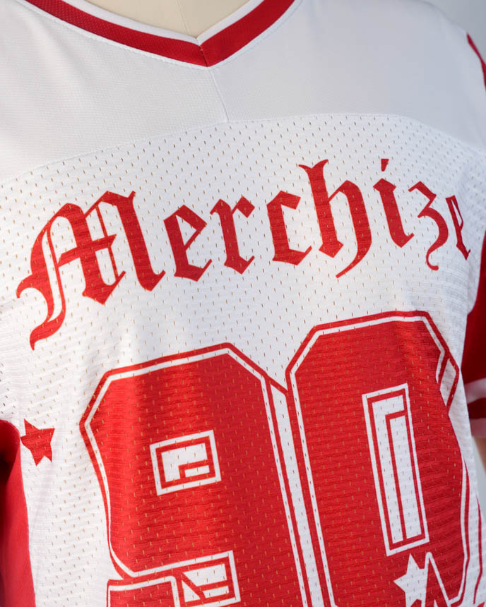 All-over Print Women's Hybrid Mesh V-neck Short Sleeve Jersey With Name Patch