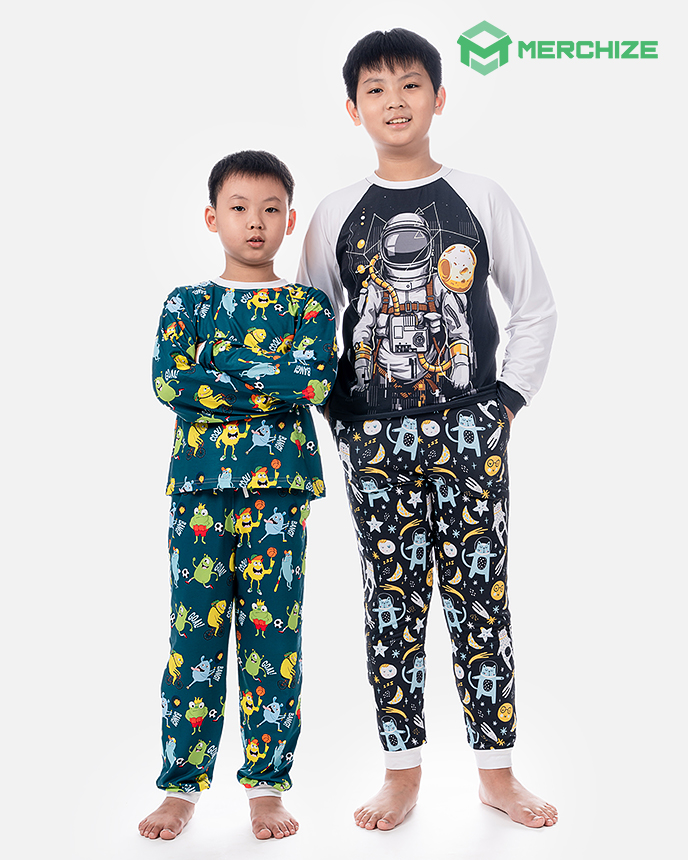 Custom kids pajamas sale